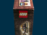 a cardboard box with a bunch of legos on it