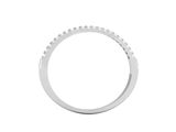 a close up of a diamond ring on a white background