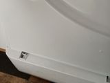 a white washer and dryer sitting next to each other