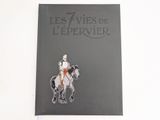 a book with a picture of a man riding a horse