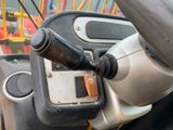 a close up of a steering control on a motorcycle