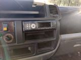 a radio in the dash of a car that is in the dash