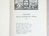 an open book with a picture of a man in a boat