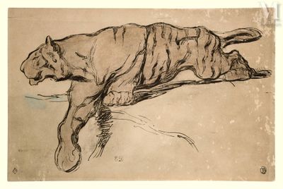 D'après Eugène DELACROIX (1798-1863)