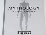 the cover of the book mythology by karl lagerfeld