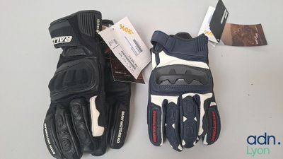 Lot de 2 paires de gants de moto - BMW - Taille 8 - Neuf - T…