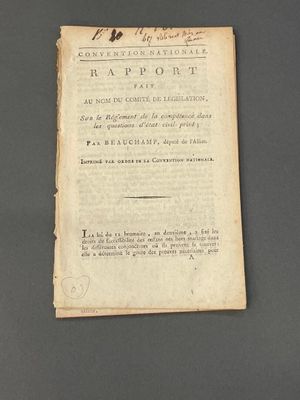 Deux documents révolutionnaires sur l'ALLIER.