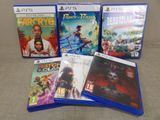 a lot of video games that are on the table