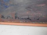 an image of a painting with writing on the bottom of it