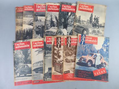 Plusieurs magazines consacrés à différentes marques de voitures sont empilés les uns sur les autres