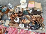 a lot of items that are on the ground