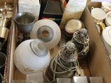 a box full of items that are sitting on a table