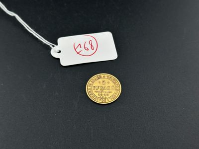 Monnaie de 5 roubles Nicholas 1 er en or 1849