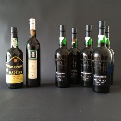 Huit btles MADEIRA, Henriques & Henriques, 10 ans - Photo 1