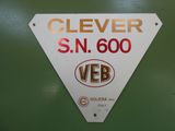a sign on the wall that says cleverer s n 600