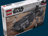 une boîte contenant un véhicule Lego Star Wars