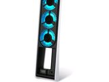 un ventilateur posé sur un pied