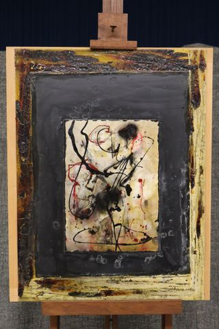 Pascal Saint Vanne dit Vladimir (1956). Sans titre. Technique mix...