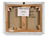 a picture of a wooden frame with a sign attached to it