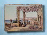 une image d'un tableau sur le mur d'une maison