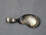 a spoon that is sitting on a table