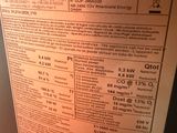 an image of a close up of a label on a hot water heater