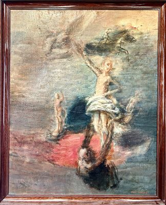 Toni MEYER (XXème siècle). Allégorie.