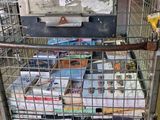 un caddie rempli de livres