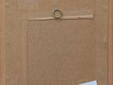 an image of a painting of a ring on a piece of cardboard