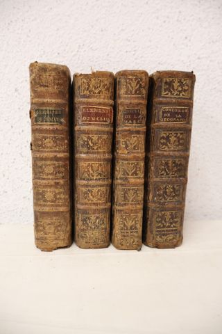 Lot de 4 livres : Méthode abrégée et facile pour apprendre la géo...
