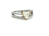 a picture of a diamond ring on a white background