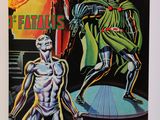 la couverture d'une bande dessinée sur laquelle figurent un homme et une femme debout l'un à côté de l'autre