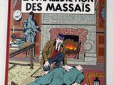 a picture of a book with a picture of a man laying on the floor