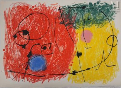 une image représentant le dessin d'un enfant montrant une femme et un homme