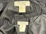 the back of a pair of pants with a label on them
