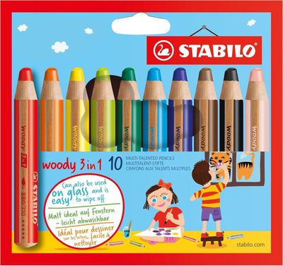 stabio woody pencils set of 10