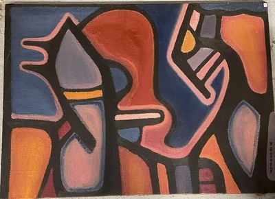 une image d'un tableau représentant un homme et une femme