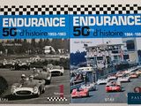 an image of a book with a picture of race cars on it