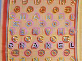 a picture of a sign that says chanel on it