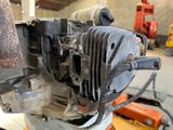 a close up view of a machine in a factory