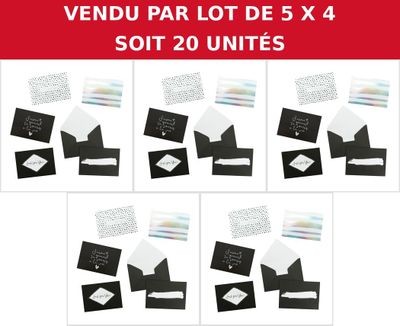 vendu par lot de 5 x soft 20 unites
