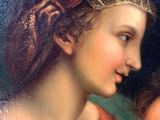 an image of a painting of a woman holding a child