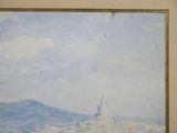 a picture of a painting on the wall of a building