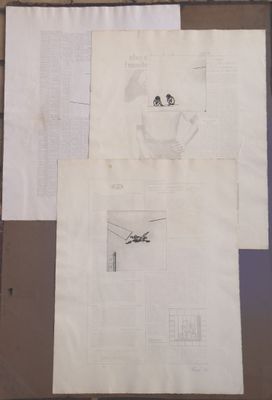 une photo d'une feuille de papier sur laquelle figurent des dessins