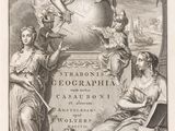 an old engraving of a group of people sitting around a globe