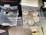 a lot of boxes that are sitting on top of a table