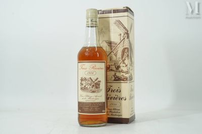 RHUM TROIS RIVIERES RHUM TROIS RIVIERES, 1986 - 1 bouteille …