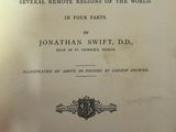 an old book with a black and white title on it