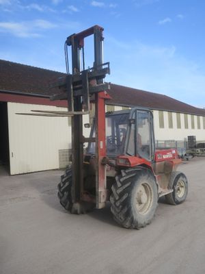 Elévateur MANITOU M230CP, Année 1995, N°110752, nombre d'heures illisi
