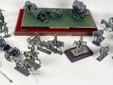 a lot of toy soldiers that are sitting on a table